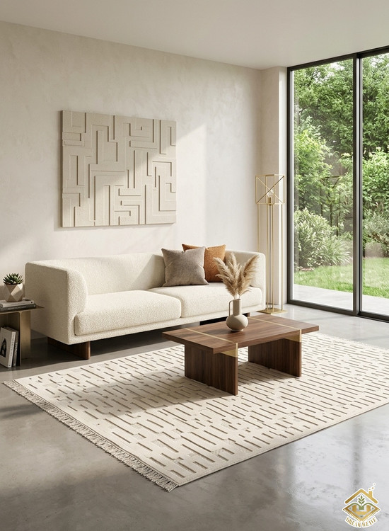 فرش پینترست | فرش مینیمال