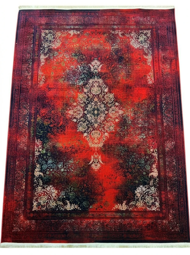 فرش آرمانی کلکسیون فرح کد 1215 لاکی – 1200 شانه تراکم 3600
