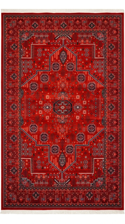 فرش آرمانی کلکسیون فرح کد 1266 لاکی – 1200 شانه تراکم 3600