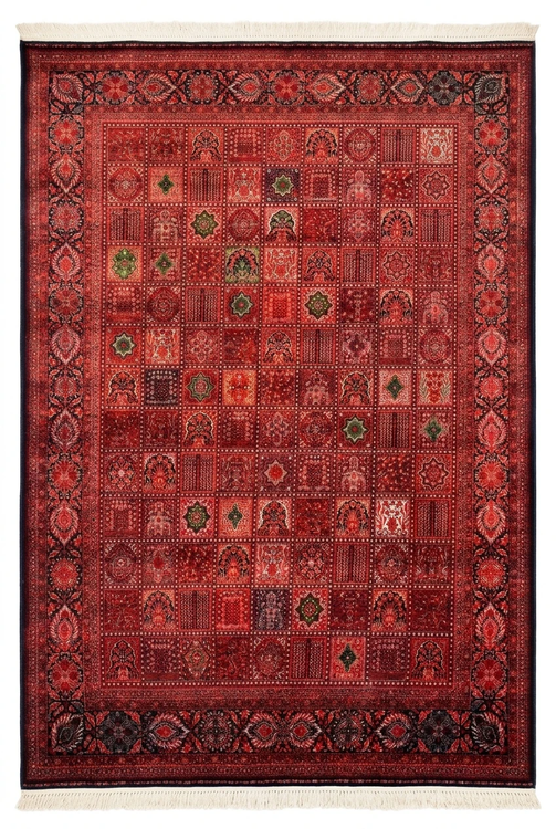 فرش آرمانی کلکسیون فرح کد 1253 لاکی – 1200 شانه تراکم 3600