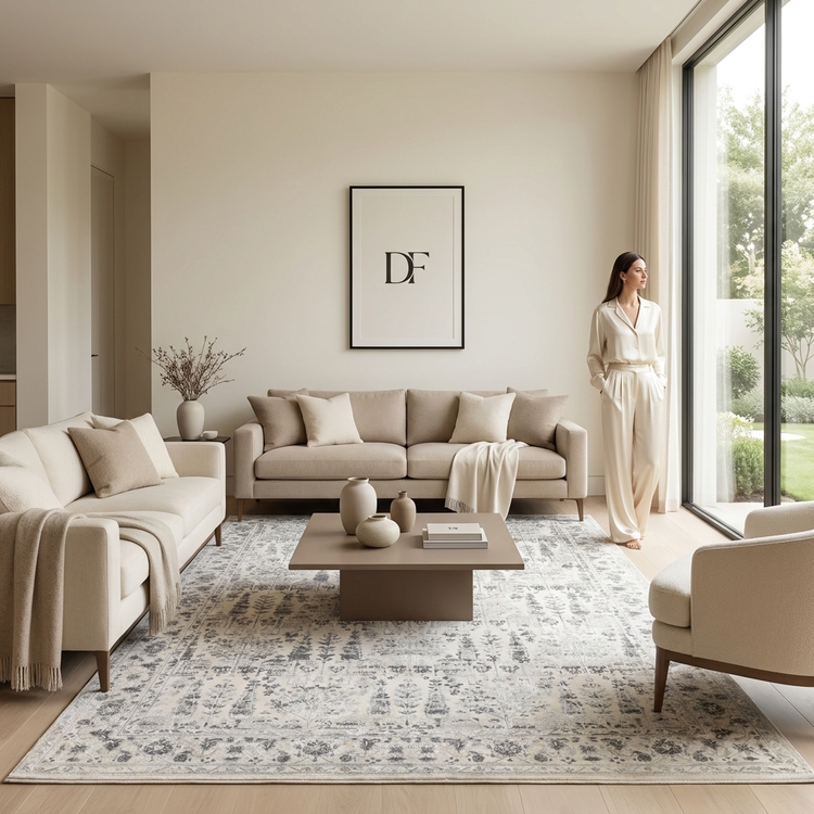 Armani Modern Carpet Code 5605 | Devona Collection